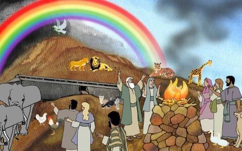 Jogos Evangélicos Cristão Quebra Cabeça Infantil Arca De Noé